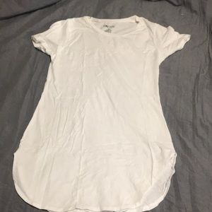White t shirt dress